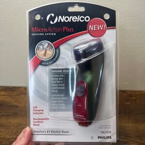 Philips Norelco 5625X Electric Shaver w Trimmer Rechargeable MicroAction Plus